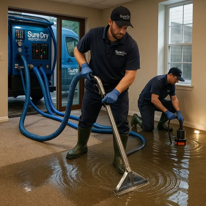 Water Extraction and Removal process in McArthur, OH